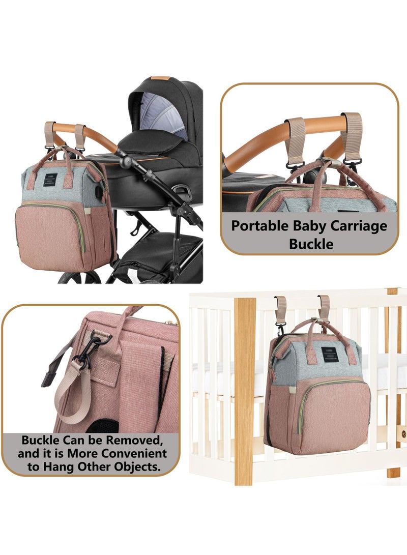 Portable Large Capacity Leisure Multifunctional Backpack, Baby Stroller Hanging Bag - Image 4